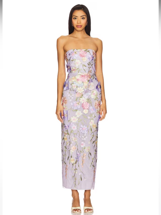 Lovers + Friends Dresses & Skirts - NWT! Lovers and Friends Poppin Gown in Lilac Spring Floral